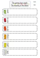 Vorschau - Arbeitsblätter - Arbeitsblatt: Das Gummibärchen-Orakel Englisch (gummy bear oracle; Lass die SuS sich gegenseitig die Zukunft vorhersagen!) - Seite 3