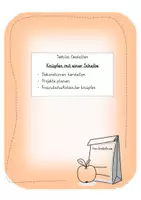 Vorschau - Mal- und Bastelvorlagen - Knüpfscheibe - Deckblatt