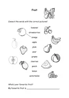 Vorschau - Unterrichtsreihen - Materialpaket Englisch Thema "fruit" - Seite 1