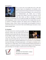 Vorschau - Arbeitsblätter - Geschichte des Kampfsports - Deckblatt