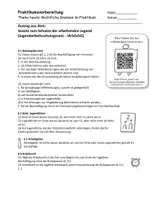 Vorschau - Arbeitsblätter - Grenzen im Praktikum / Ausbildung - Jugendarbeitsschutzgesetz - Seite 3