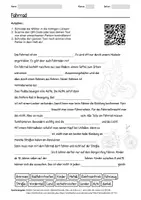 Vorschau - Arbeitsblätter - Arbeitsblatt zum Thema "Fahrrad" + Onlineübung & MP3 + Mindmap + Infografik - Deckblatt