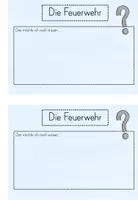 Vorschau - Arbeitsblätter - Die Feuerwehr - Arbeitsheft - Seite 3