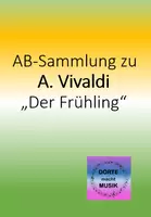 Vorschau - Arbeitsblätter - Materialsammlung zu Vivaldi "Der Frühling" - Deckblatt