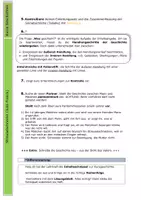 Vorschau - Arbeitsblätter - Kurzgeschichte Streuselschnecke - differenzierendes Material zum selbstgesteuerten Lernen - Seite 3