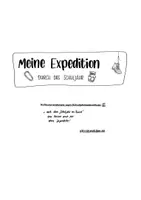 Vorschau - Arbeitsblätter - Jahresrückblick - Meine Expedition - Deckblatt