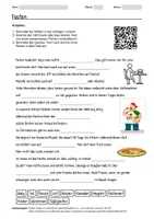 Vorschau - Arbeitsblätter - Arbeitsblatt zum Thema "Fasten" + Onlineübung & MP3 + Mindmap + Infografik - Deckblatt