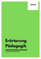 Vorschau - Merkblätter - Erörterung in Pädagogik schreiben (mit Video) - Deckblatt