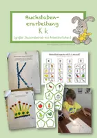 Vorschau - Stundenentwürfe - Buchstabenerarbeitung K (Stationsbetrieb) - Deckblatt