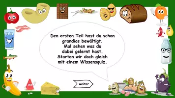 Vorschau - Unterrichtsreihen - Gesunde Ernährung Teil 2 interaktiv + Spiel - Seite 1