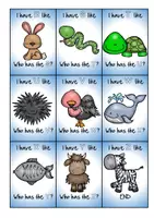 Vorschau - Spiele - Spiel "I have who has" - ABC animals - Seite 3