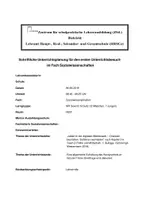 Vorschau - Stundenentwürfe - Materialpaket: 3 Unterrichtsentwürfe Sowi (davon 1 Lehrprobe 2020) - Seite 2