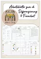 Vorschau - Arbeitsblätter - 9 Arbeitsblätter zum ck - Deckblatt
