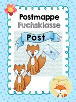 Vorschau - Bildkarten - Postmappe - Fuchsklasse - Deckblatt