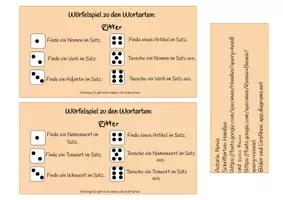 Vorschau - Spiele - Würfelspiel Wortarten Ritter - Seite 2