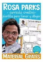 Vorschau - Arbeitsblätter - Spanisch Arbeitsblätter Rosa Parks curriculo creativo KOSTENLOS! - Deckblatt