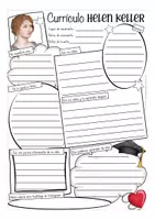 Vorschau - Arbeitsblätter - Kostenlos! Spanisch Arbeitsblätter Helen Keller curriculo creativo - Seite 2