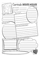 Vorschau - Arbeitsblätter - Kostenlos! Spanisch Arbeitsblätter Helen Keller curriculo creativo - Seite 3