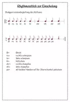 Vorschau - Arbeitsblätter - Rhythmusstück zur Einschulung - Seite 3