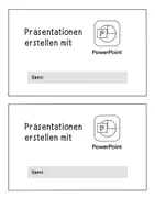 Vorschau - Arbeitsblätter - Medienbildung „PowerPoint“ - Flipbook - Seite 1