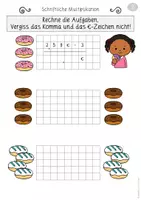 Vorschau - Unterrichtsreihen - Schriftliche Multiplikation mit Kommazahlen – Arbeitsheft Mathe Klasse 4/5 - Seite 3