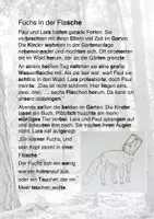 Vorschau - Arbeitsblätter - Schuljahresende Fuchs in der Flasche - Seite 2