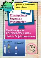 Vorschau - Arbeitsblätter - Tous Ensemble 1 - Unité 6 - Atelier B: vouloir/pouvoir/Objektpronomen - Deckblatt