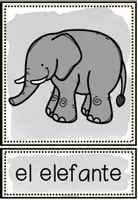 Vorschau - Bildkarten - LOS ANIMALES DEL ZOOLÓGICO (Zootiere) - Bild- und Wortkarten (Spanisch) - Seite 2