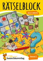 Vorschau - Arbeitsblätter - Rätselblock ab 6 Jahre, Band 2 - Deckblatt