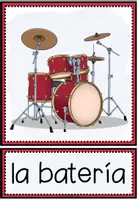 Vorschau - Bildkarten - LOS INSTRUMENTOS MUSICALES (Instrumente) - Bild- und Wortkarten (Spanisch) - Seite 2