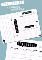Vorschau - Anderer Materialtyp - Timetable // PDF // Word File - Deckblatt