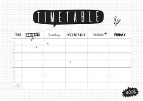 Vorschau - Anderer Materialtyp - Timetable // PDF // Word File - Seite 2