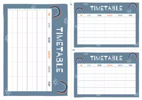 Vorschau - Anderer Materialtyp - Timetable // PDF // Word File - Seite 3