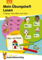 Vorschau - Stundenentwürfe - Mein Übungsheft Lesen - 1. Klasse: Vom Wort zum Satz - Deckblatt