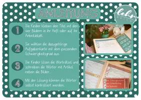 Vorschau - Aufgabenkarten - Sommer Schüttelwörter Freebie - Seite 1