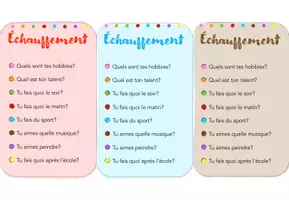 Vorschau - Arbeitsblätter - Échauffement (les loisirs) Aufwärmspiel mit Smarties - Seite 2