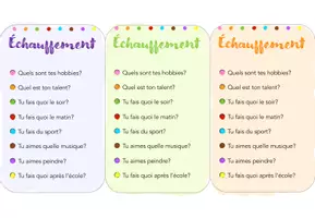 Vorschau - Arbeitsblätter - Échauffement (les loisirs) Aufwärmspiel mit Smarties - Seite 3