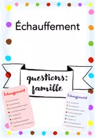 Vorschau - Spiele - échauffement français (la famille) Aufwärmspiel Smarties - Deckblatt