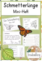 Vorschau - Arbeitsblätter - Mini-Hefte Tiere (Eichhörnchen, Marienkäfer, ...) - wachsend - Seite 1