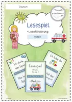 Vorschau - Spiele - Lesespiel Medizin - Ich habe...wer hat...? 2/3 Klasse - Deckblatt