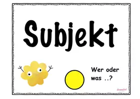 Vorschau - Spiele - Satzglieder Karten und 7 Sätzen für Umstellprobe mit Lösungen - Seite 3