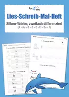Vorschau - Arbeitsblätter - Lies-Schreib-Mal-Heft (Silben - Wörter) - Deckblatt