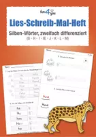 Vorschau - Arbeitsblätter - Lies-Schreib-Mal-Heft (Silben - Wörter) - Deckblatt