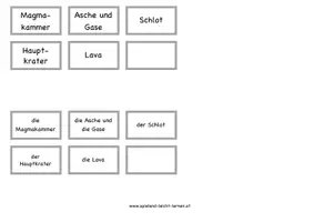 Vorschau - Arbeitsblätter - Vulkan Aufbau - KLETT Material - Seite 2