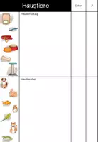 Vorschau - Unterrichtsreihen - Haustiere - Plan für die Lernwerkstatt (editierbar) - Seite 3