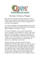 Vorschau - Text - Was wird an Pfingsten gefeiert? - Deckblatt