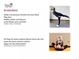 Vorschau - Spiele - Happy Yoga Kids - Bewegungseinheit - Die Bienen - Seite 2