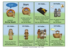 Vorschau - Spiele - Lesespiel Arche Noah (Ich habe ... Wer hat...) - Seite 2