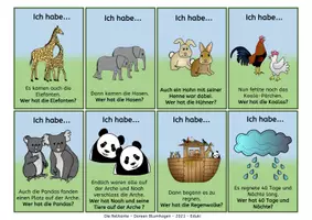 Vorschau - Spiele - Lesespiel Arche Noah (Ich habe ... Wer hat...) - Seite 3