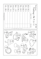 Vorschau - Arbeitsblätter - Rechenspuren - Thema Frühling - ZR 100 (Kl. 2) - Seite 2
